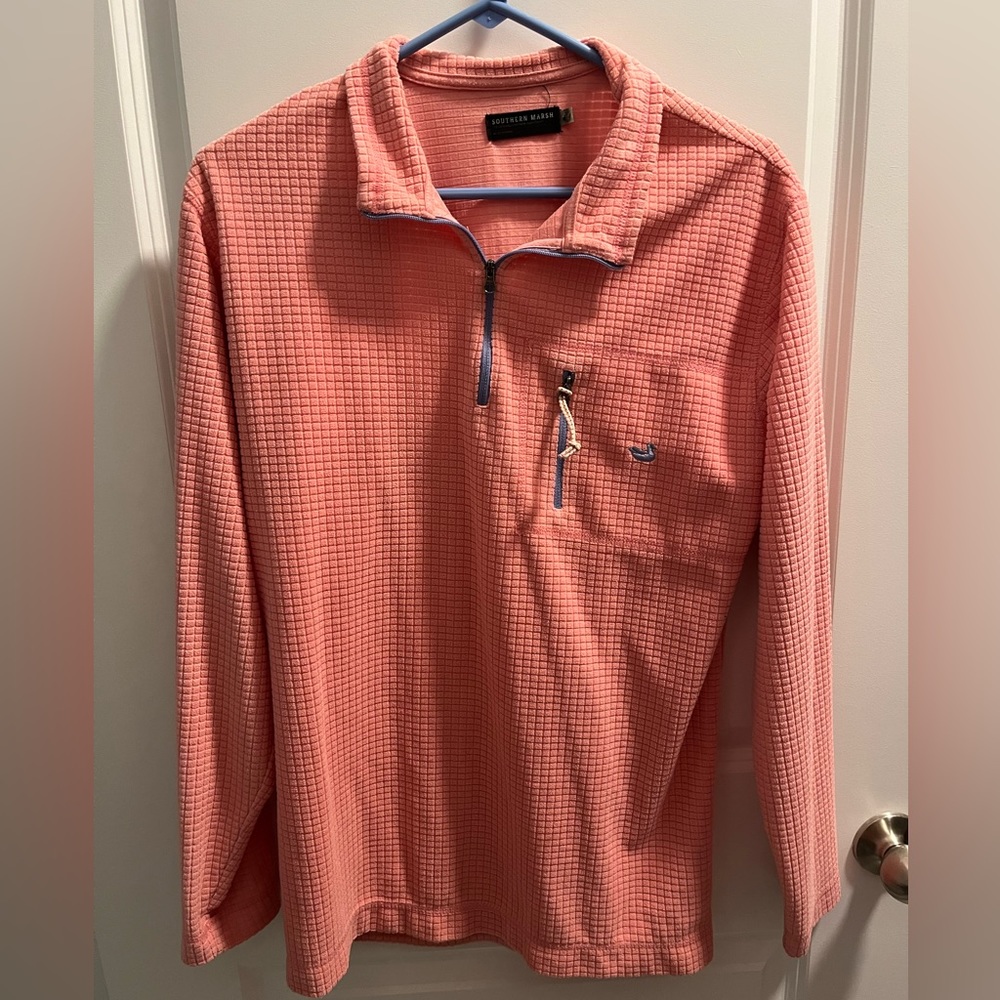 Southern marsh quarter zip pullover